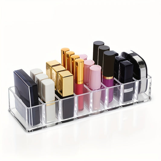 Detachable Makeup Organizer Compartments Acrylic Cosmetic Storage Jewelry Display Boxes Clear Drawer Organizers Case