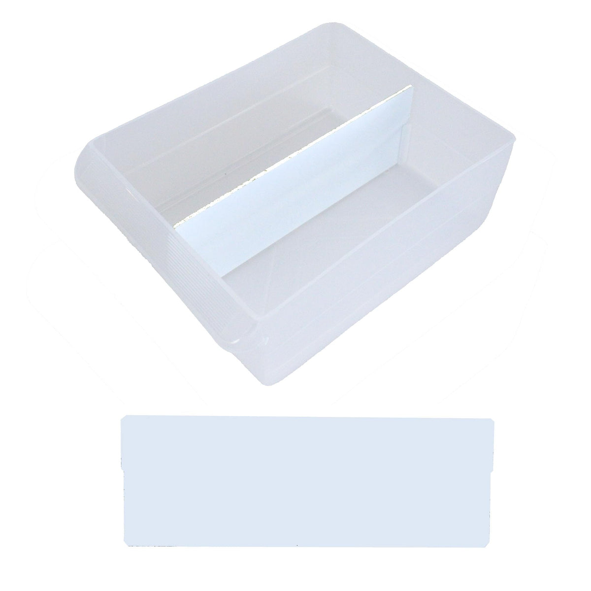 (64-Pack Small Drawer Dividers compatible with Craft Cabinet and Hardware Storage Organizers, (Dividers Only), Made of High-Strength Fiberglass, Easy to Label