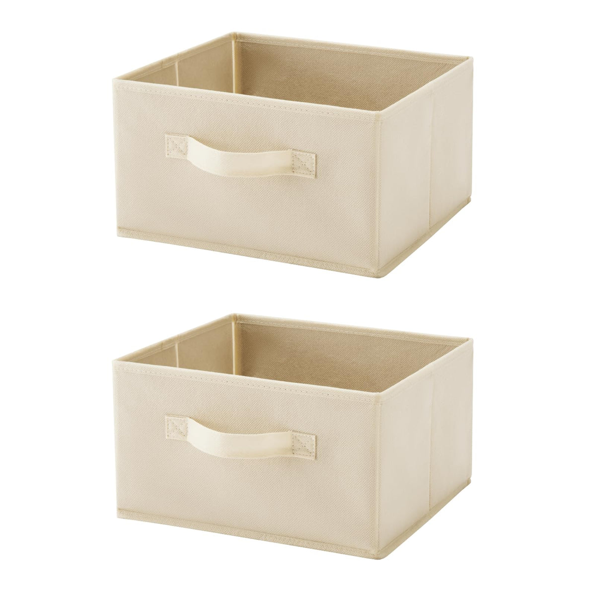 MAX Houser 6 Tier Shelf Hanging Closet Organizer with 2 Hooks, Beige
