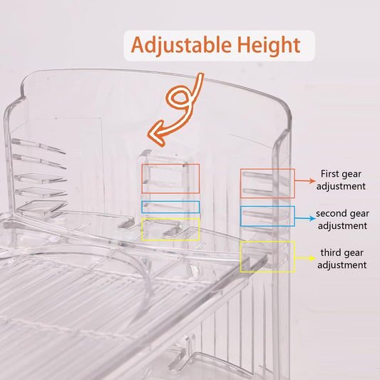 12 Pack Shoe Slots Organizer Adjustable Level Shoe Stacker Holder Storage Space Saving Sneakers Display Tray Rack for Closet