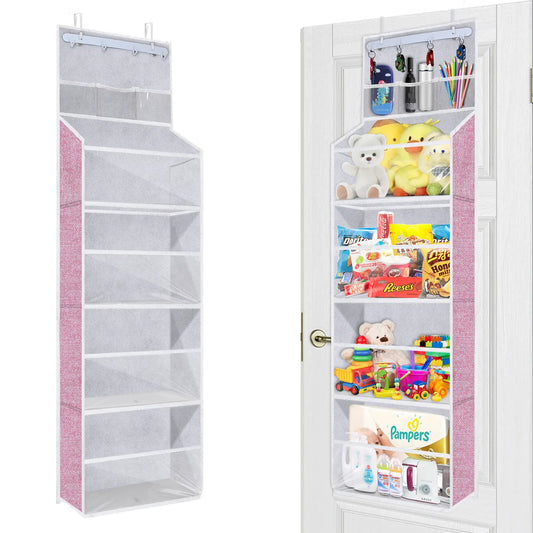 VICTORICH Multi-Functional Over-the-Door Organizer with Door Rack - Wall File Holder for Home Storage Organization, Apartment Stuff Organizer Storage