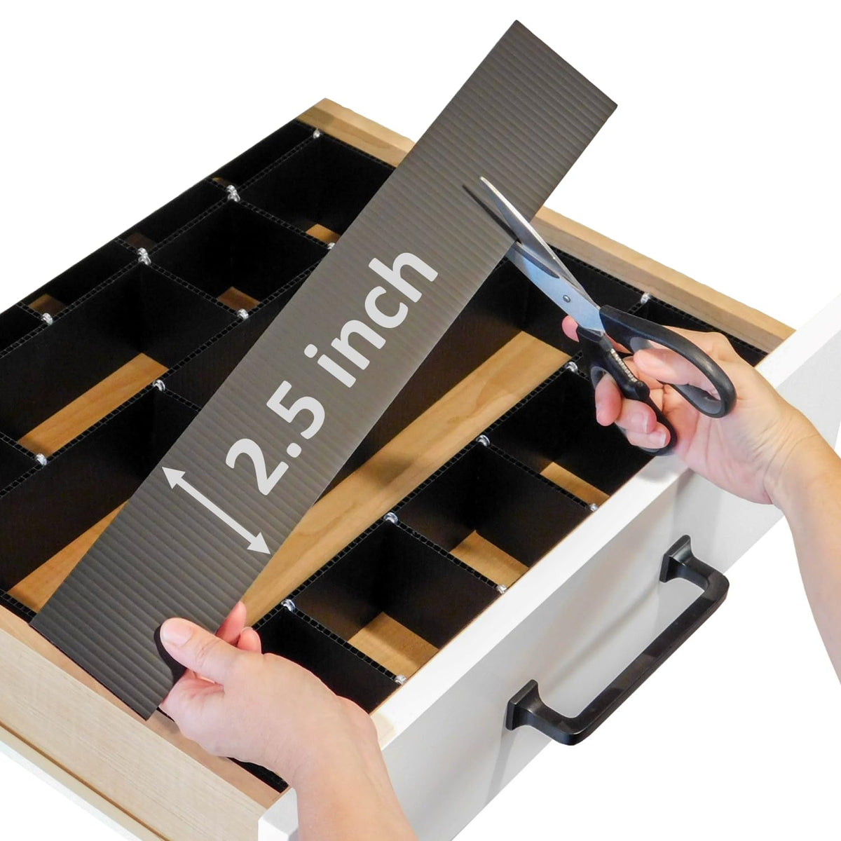 DRAWER DADDY - The world's most customizable drawer organizer.