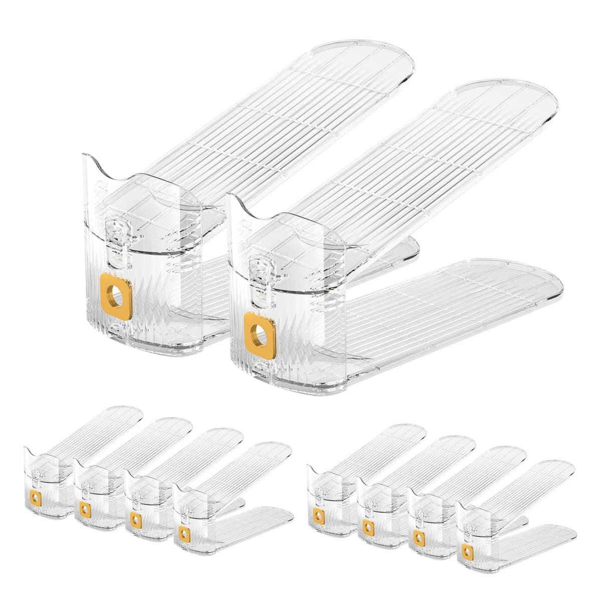 CiBiZi Shoe Slot Organizers Shoe Stacker Closet Space Saver