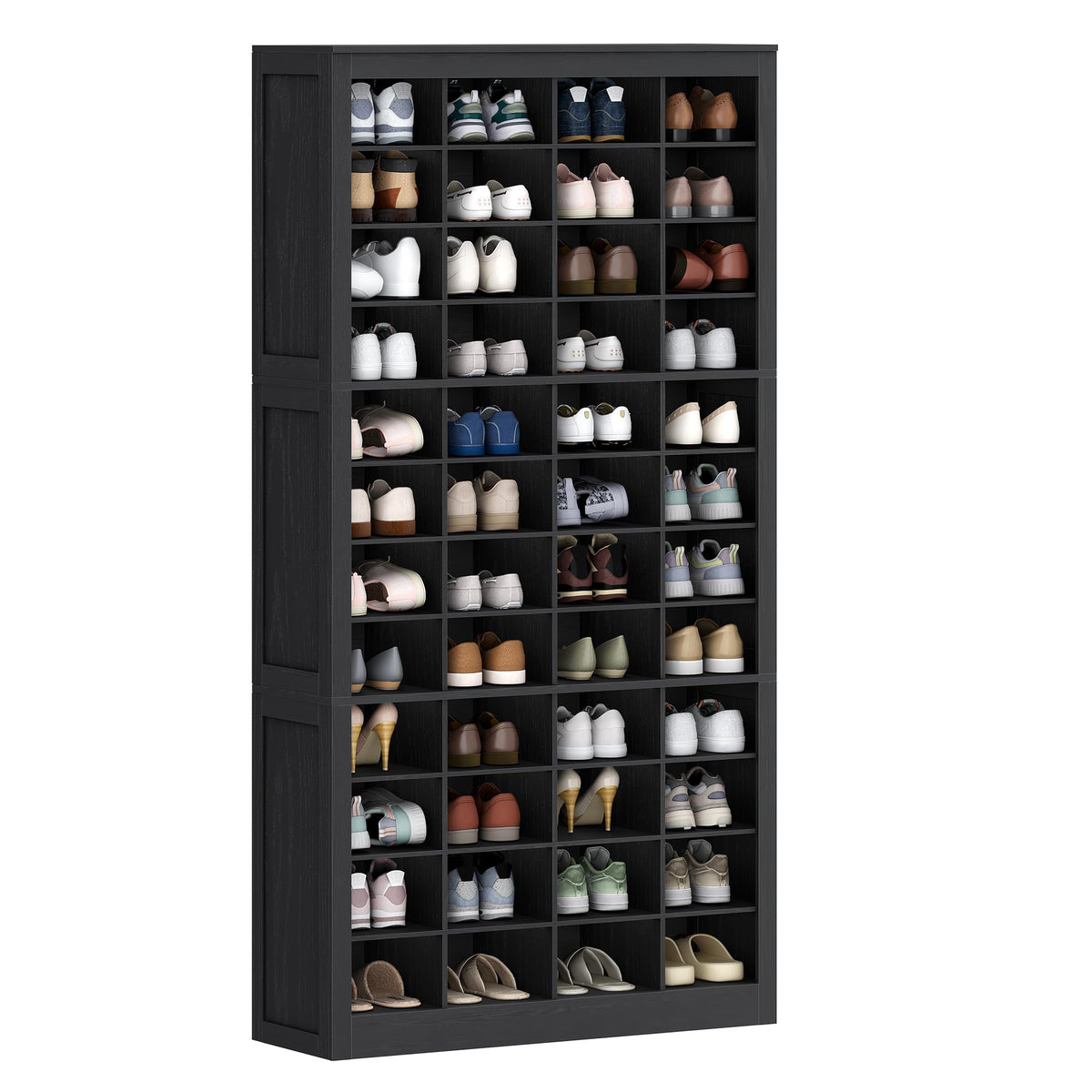Hzuaneri Shoe Storage Cabinet, 36 Pairs Free Standing Closet Organizer