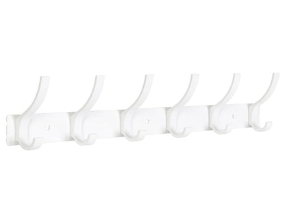 Optish Coat Rack Wall Mount, Wall Hooks for Hanging, Entry Coat Hooks Coat Hanger, Hat Rack Holder for Wall, Key Holder Purse Racks, Towel Rack for Bathrooms (2 Pack, Black)