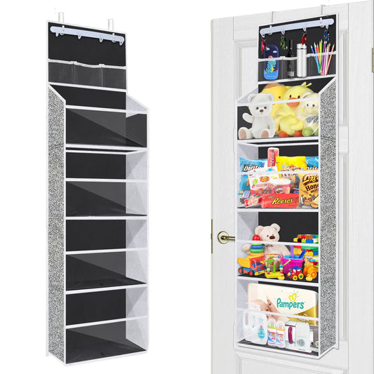 VICTORICH Multi-Functional Over-the-Door Organizer with Door Rack - Wall File Holder for Home Storage Organization, Apartment Stuff Organizer Storage