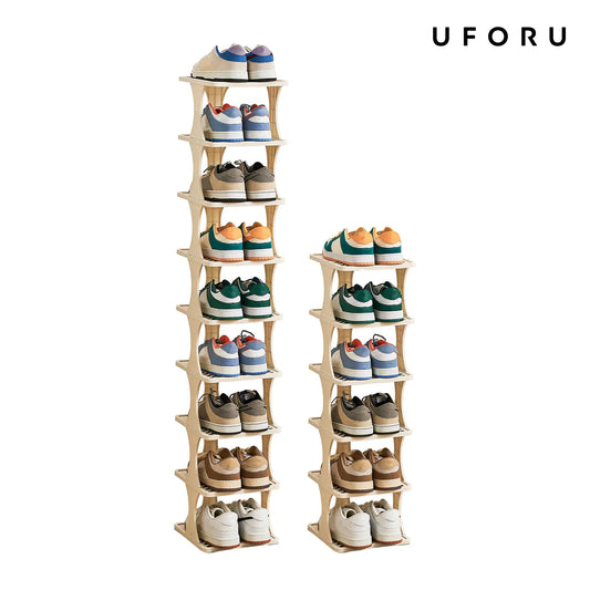 UFORU 6/9-layer vertical detachable shoe storage rack 1 modern shoe rack shoe cabinet gift storage rack home storage rack home storage supplies Footwear Organization,dorm room inspo,college dorm essentials,dorm haul
