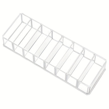 Detachable Makeup Organizer Compartments Acrylic Cosmetic Storage Jewelry Display Boxes Clear Drawer Organizers Case