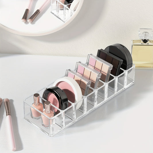 Detachable Makeup Organizer Compartments Acrylic Cosmetic Storage Jewelry Display Boxes Clear Drawer Organizers Case