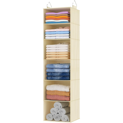 Lifewit Hanging Closet Organizer and Storage for Clothes 5 Tier