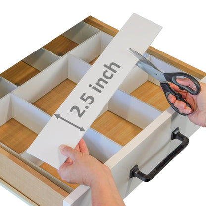DRAWER DADDY - The world's most customizable drawer organizer.