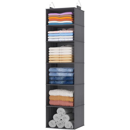 Lifewit Hanging Closet Organizer and Storage for Clothes 5 Tier