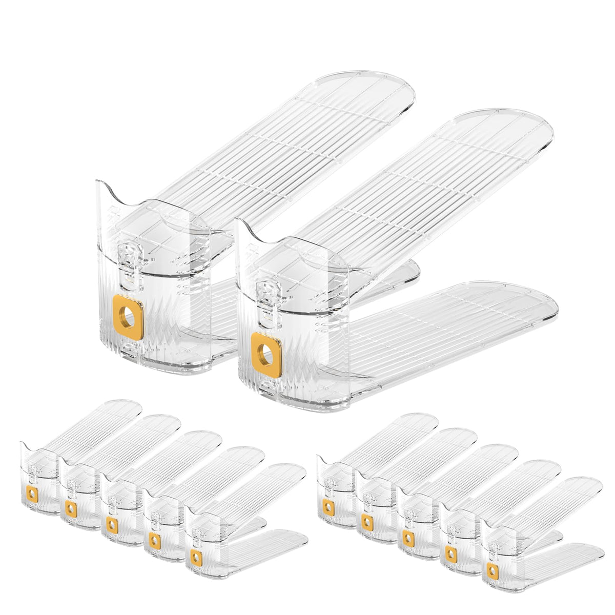 CiBiZi Shoe Slot Organizers Shoe Stacker Closet Space Saver