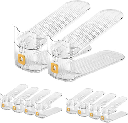 CiBiZi Shoe Slot Organizers Shoe Stacker Closet Space Saver