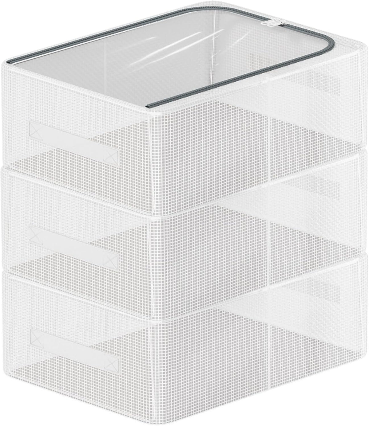 3 Pack Clear Shoe Closet Organizer for Boots Sneaker, 15.8" x 11.8" x 6"