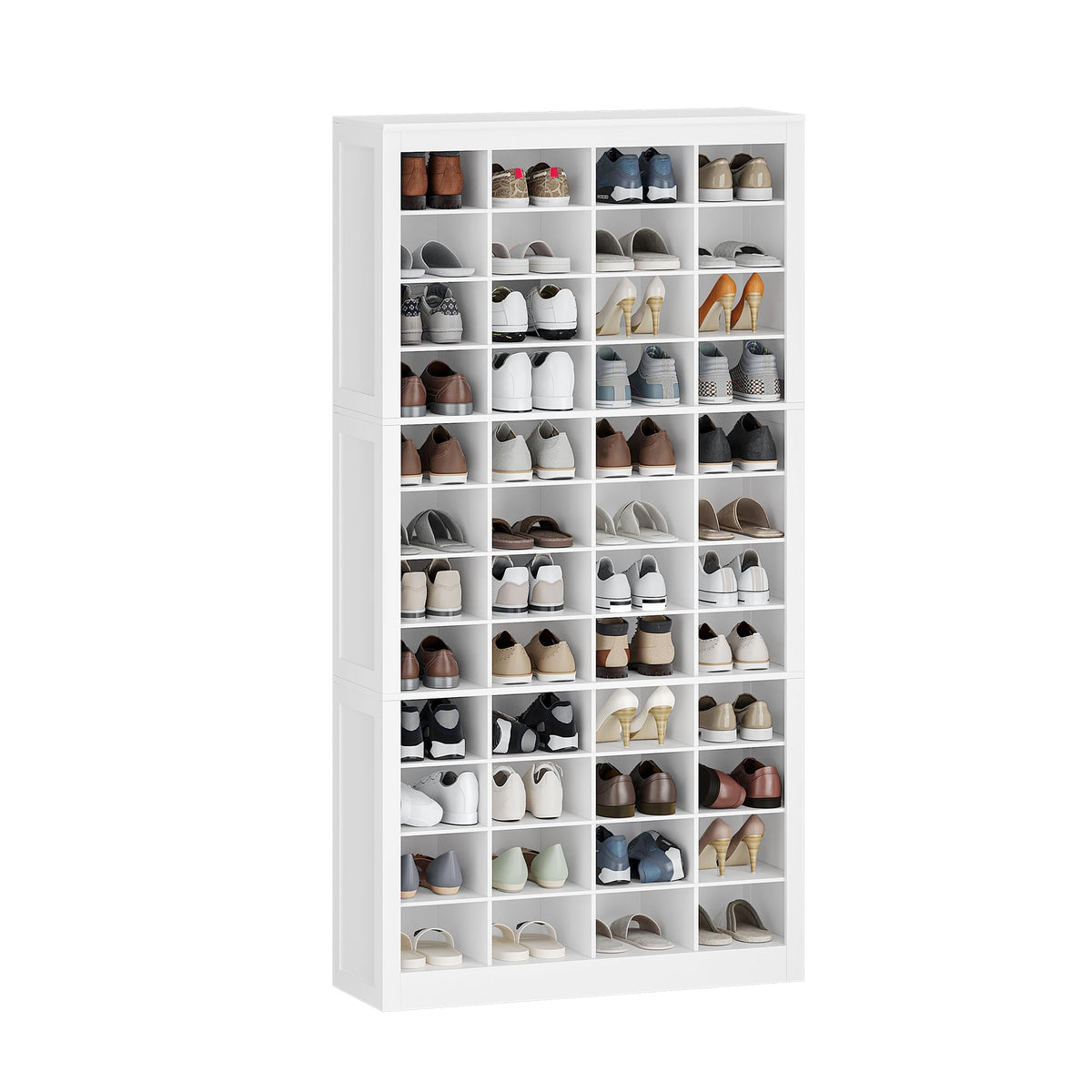 Hzuaneri Shoe Storage Cabinet, 36 Pairs Free Standing Closet Organizer