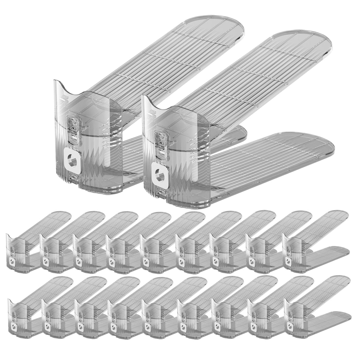 CiBiZi Shoe Slot Organizers Shoe Stacker Closet Space Saver