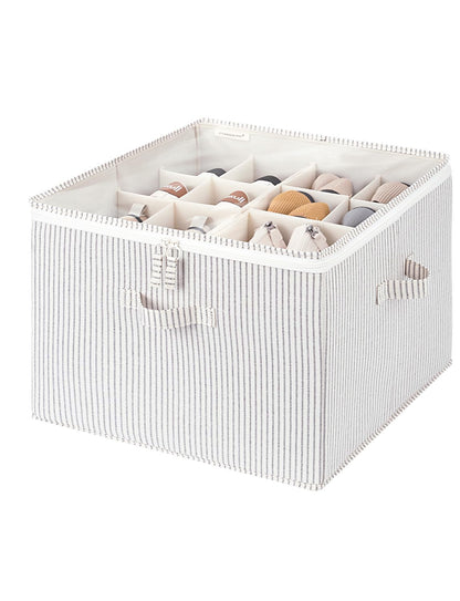 StorageWorks 24-Pair Large Shoe Storage Box, Adjustable Dividers, Taupe