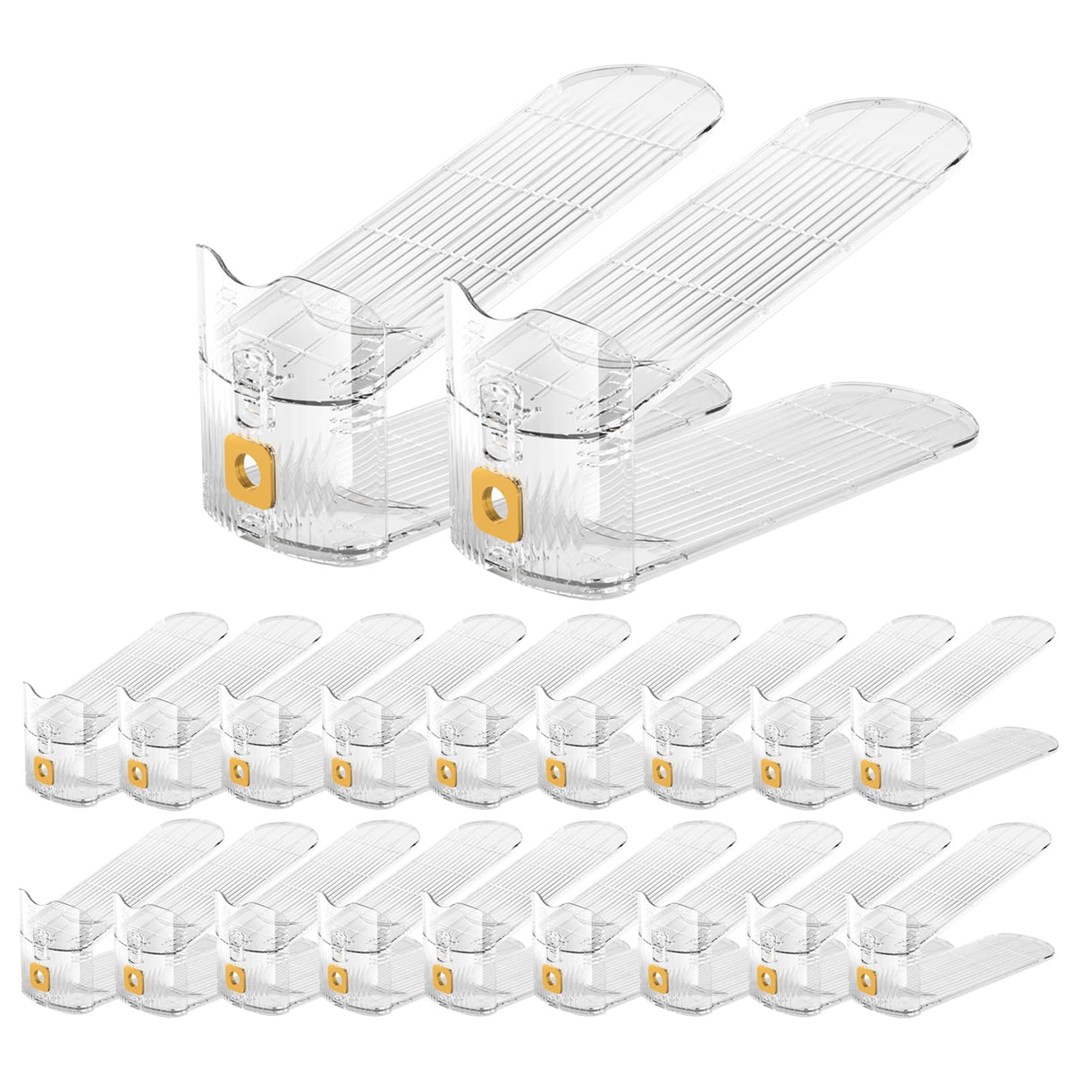 CiBiZi Shoe Slot Organizers Shoe Stacker Closet Space Saver