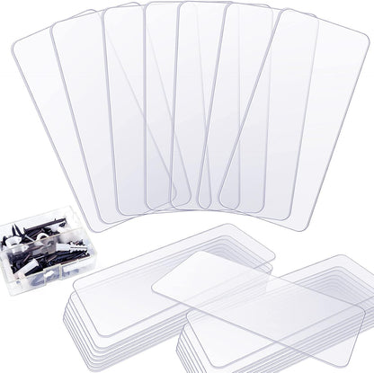Yookeer 32 Pack 4.25 x 2 in Drawer Dividers for Plastic Storage Bins