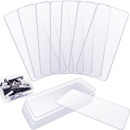 Yookeer 32 Pack 4.25 x 2 in Drawer Dividers for Plastic Storage Bins