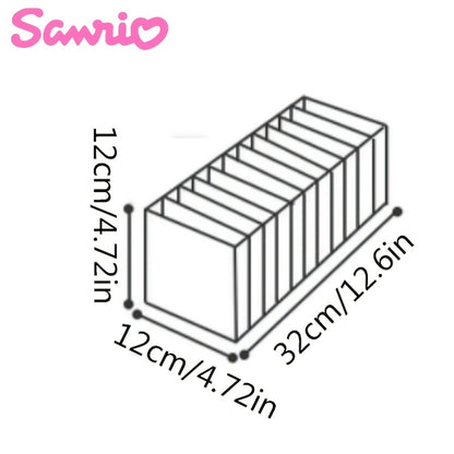 1pc Underwear - Socks Divider Organizer Box, Drawer-Style Sock Divider, Grid Storage Box for Socks