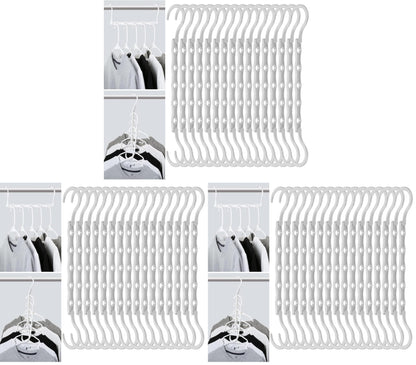 Mr. Pen- Space Saving Hangers, 8 pcs, 360° Rotating Hooks