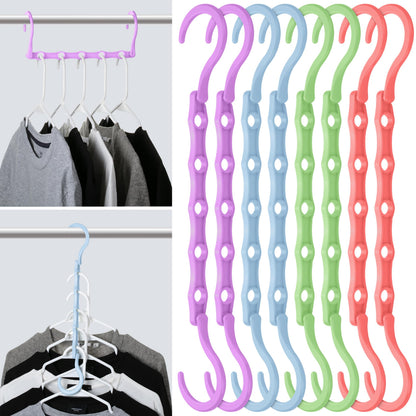 Mr. Pen- Space Saving Hangers, 8 pcs, 360° Rotating Hooks