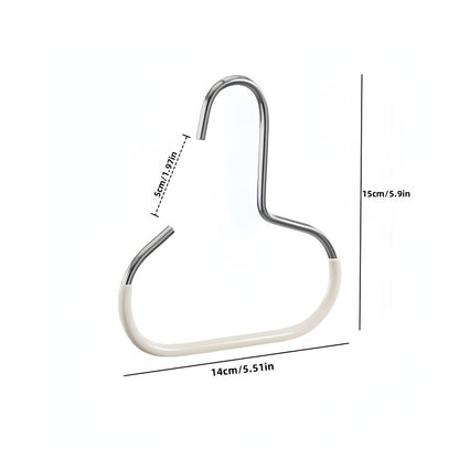 2pcs Simple Hat Storage Hooks, Metal Material for Scarf Organization, Belt Organization, Bra Organizer, s' Bag Storage