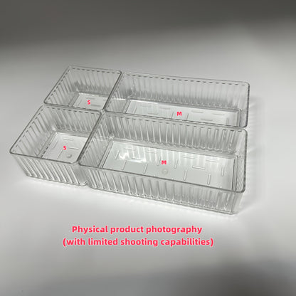 Multi-Drawer Organizer Set, Stackable Adjustable Storage for Cosmetics, Office Supplies, Desktop Home Essentials — Suitable for Makeup Artists, Nail Technicians, Beauty Tools, Student Back-to-School, and Miscellaneous Items